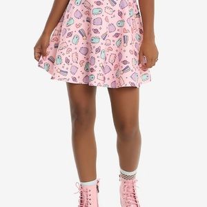 Pusheen Space Skater Skirt